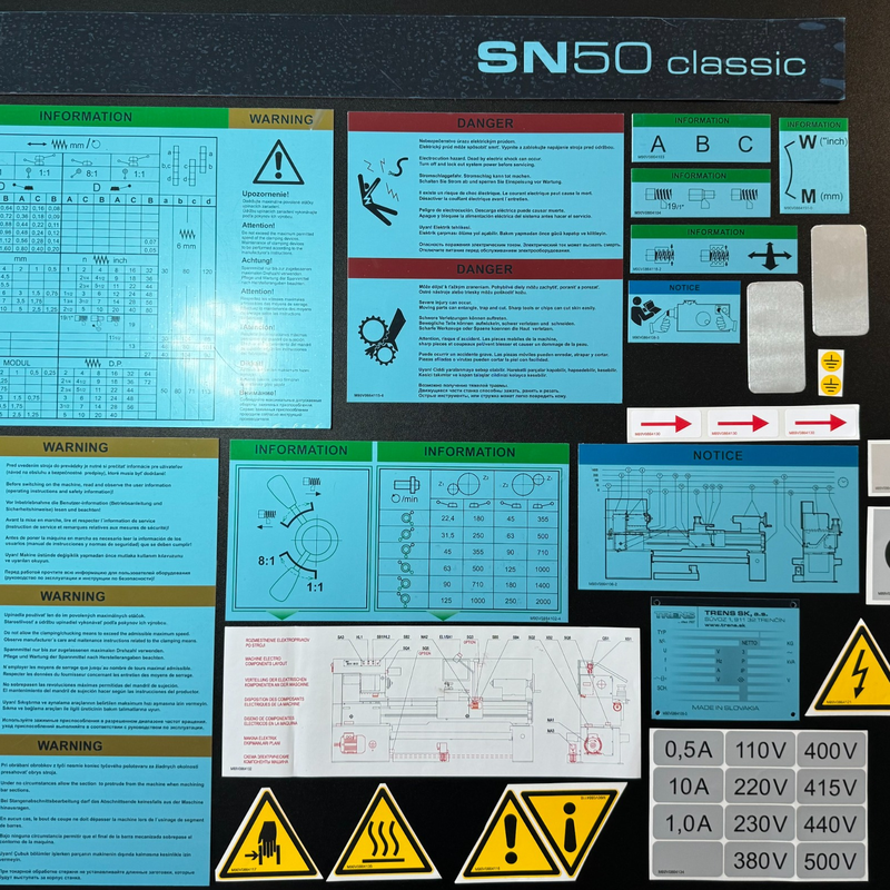 SN 40-50 Plates